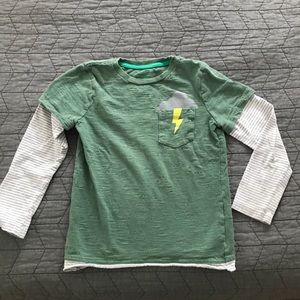 Mini Boden Double Layer T-shirt